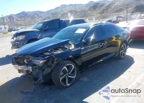 2022 Honda Accord Sport Special Edition из США, поврежденный, VIN 1HGCV1F46NA098615